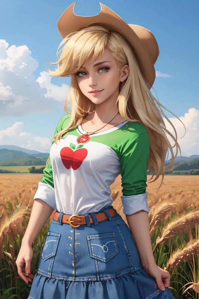 Applejack | My Little Pony / Equestria Girls 1.1 - AI Model cover image