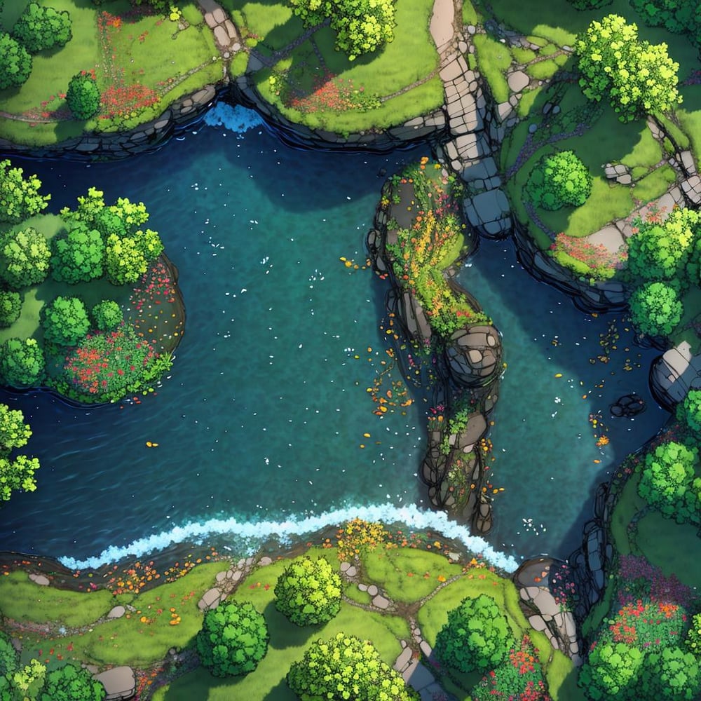 BattleMaps - AI LoRA model on PixAI