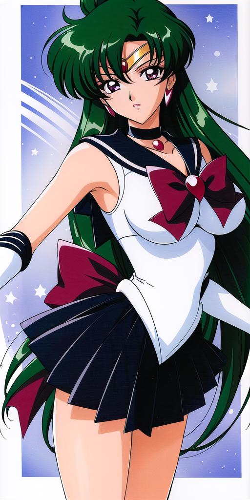 Setsuna Meiou ( Sailor Pluto Fanart ) - Sailor Moon v2.0 - AI Model cover image