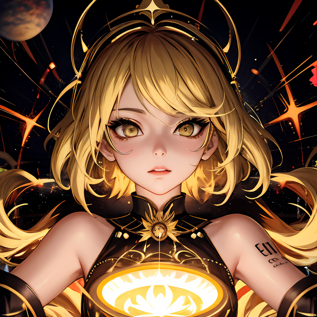 AI art "Goddess Kagami Rin"