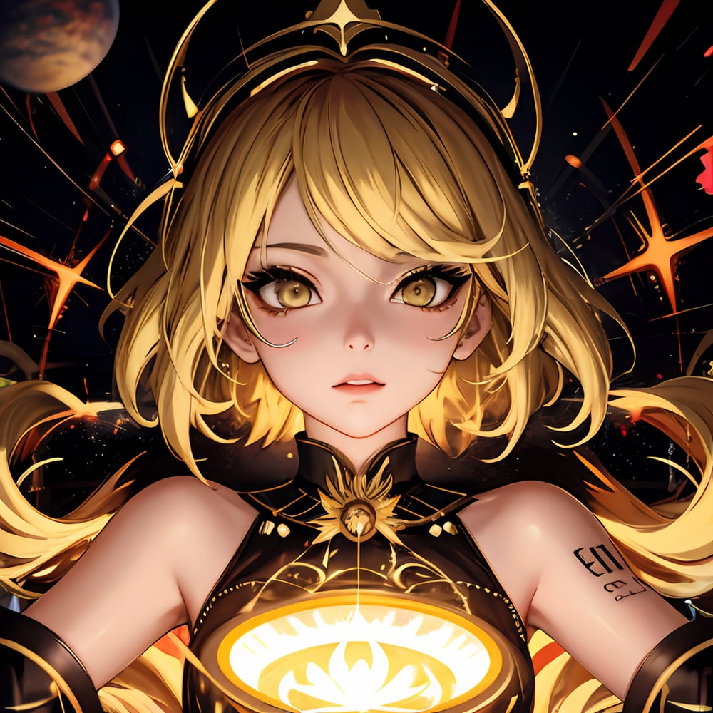 AI art "Goddess Kagami Rin"
