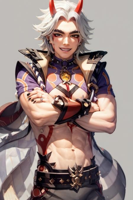 Arataki Itto LoRA GENSHIN IMPACT - AI LoRA model on PixAI