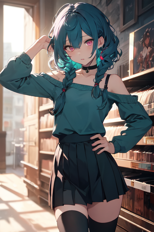 AI art "Miki"