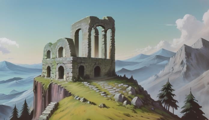 Berserk anime background style (1998) - AI Model cover image