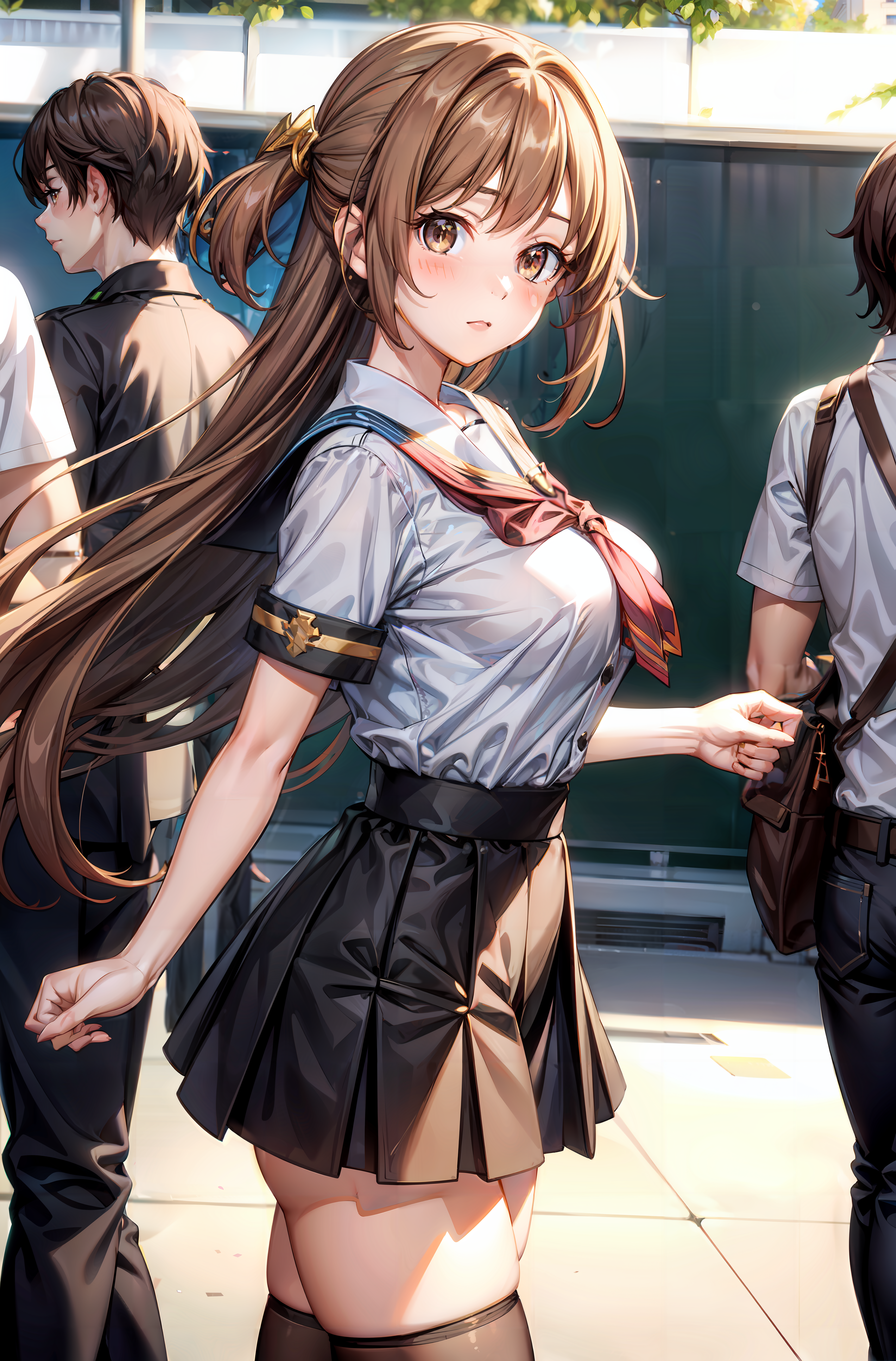 AI art "Daily life of a student"