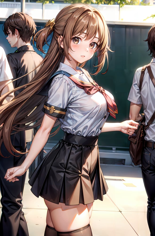 AI art "Daily life of a student"
