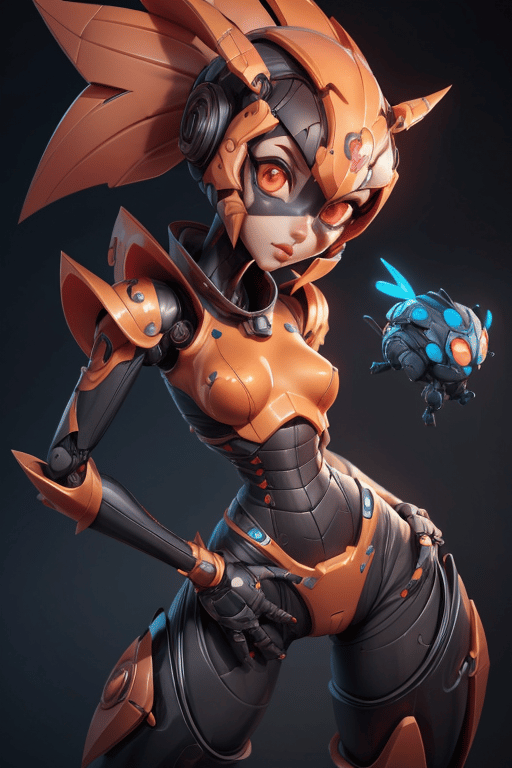👍🏼 Robot Girl Concept / Bodymodel / Realistic Style /anime - AI Model cover image