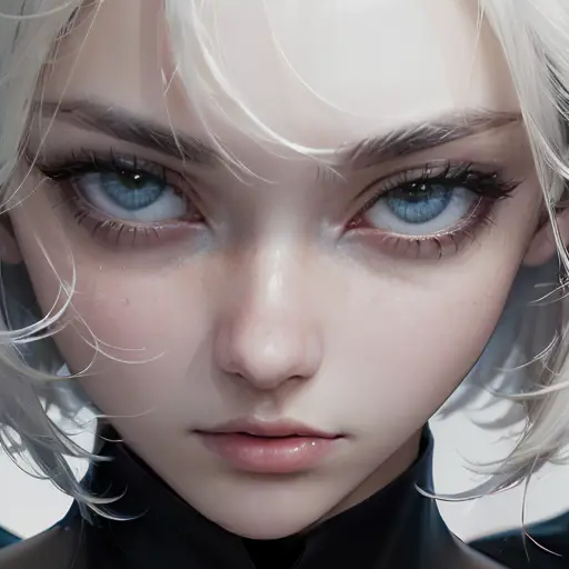 Piercing Sharp Eyes - Glaring - AI Model cover image
