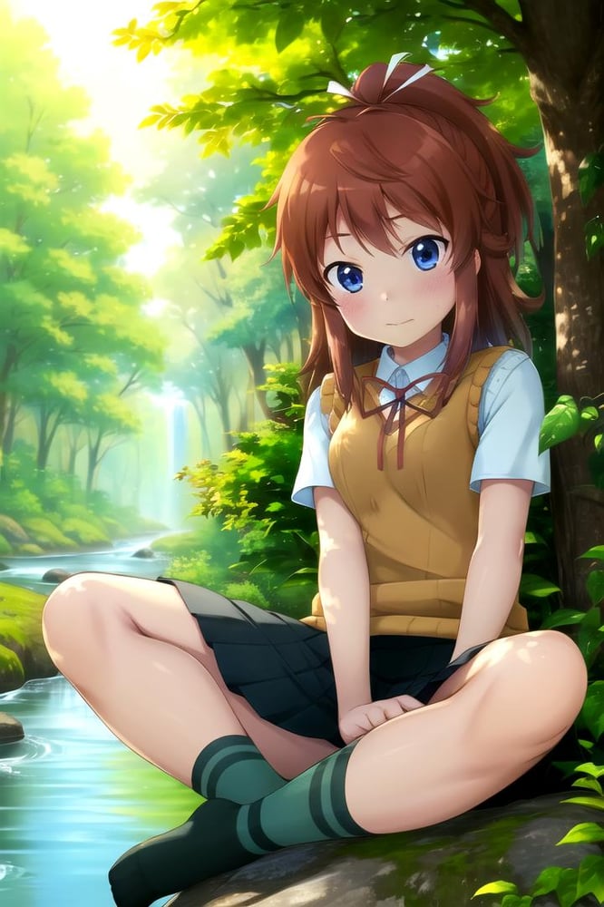 koshigaya natsumi （越谷夏海） のんのんびより non non biyori - AI Model cover image