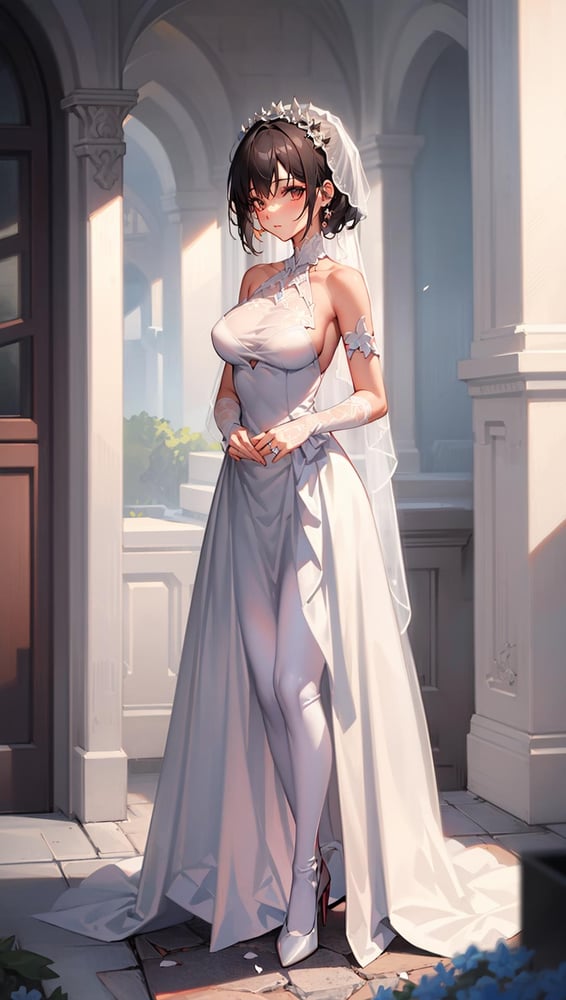 婚纱_Wedding Dress_ウエディングドレスq - AI Model cover image