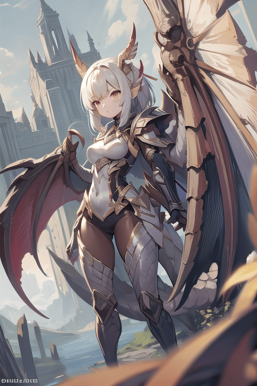 原初を刻むメルゼナ　擬人化 - AI Model cover image