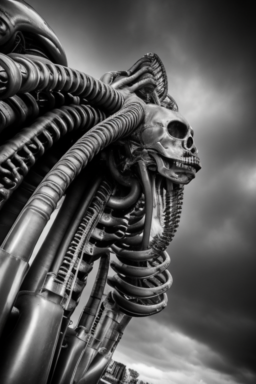 Biomechanicals (HR Giger) v2 - AI Model cover image