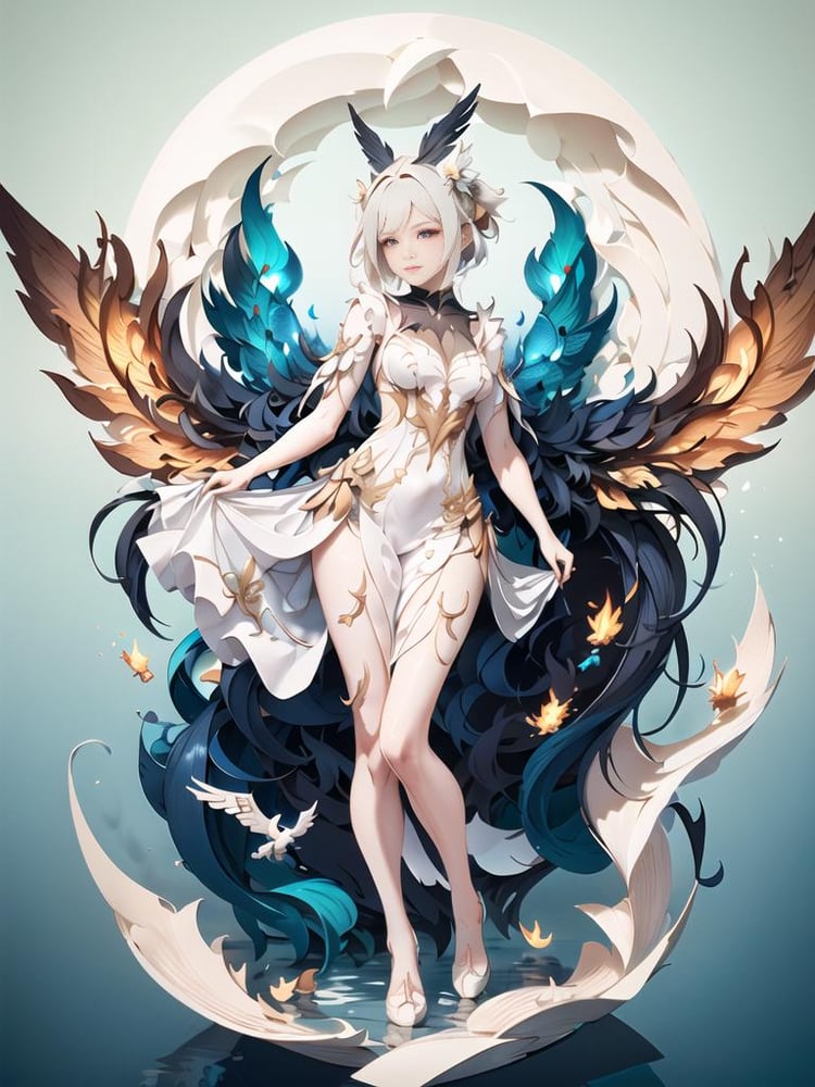 paper cut ,background,pastel v 1.0 - AI Model cover image