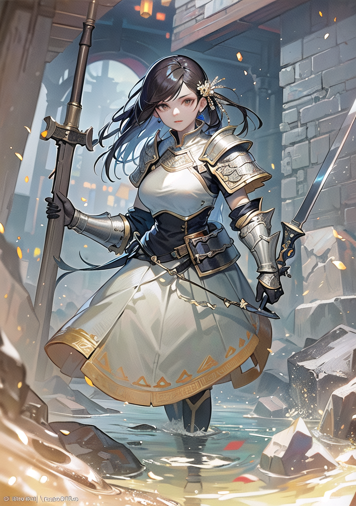 AI art "Ready to fight"