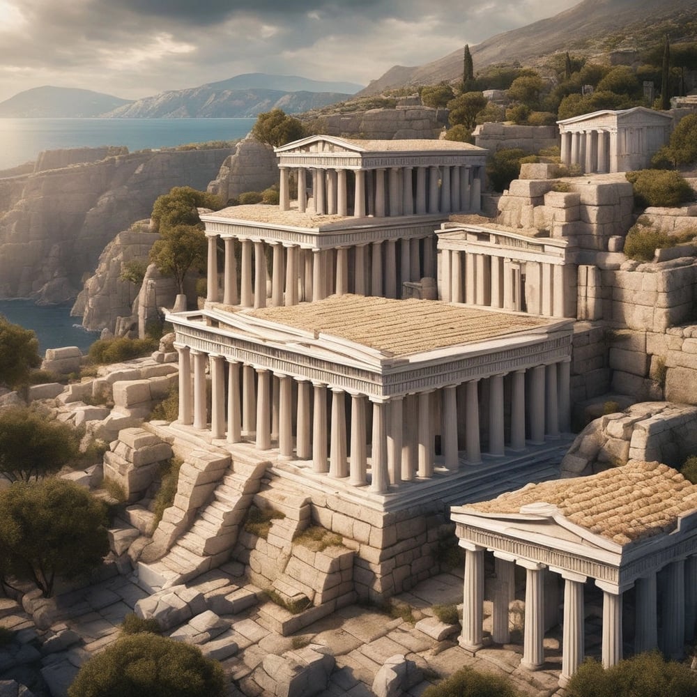 AI art "Coliseum"