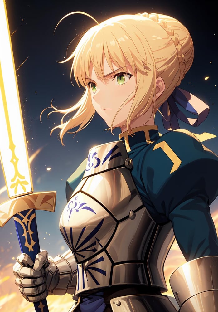 Artoria Pendragon/Saber 6 in one/阿尔托莉雅六合一_Fate stay night/Fate zero/Hf_FB - AI Model cover image