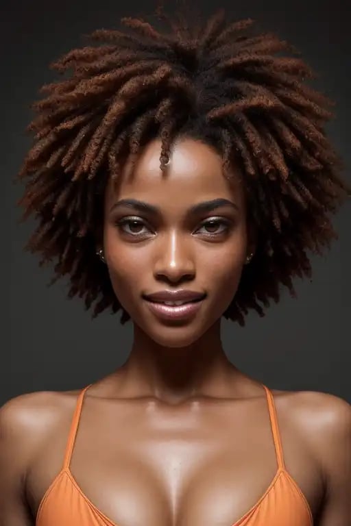 👙 Miss spice / Bodymodel / Realistic Style / afro TopModel - AI Model cover image