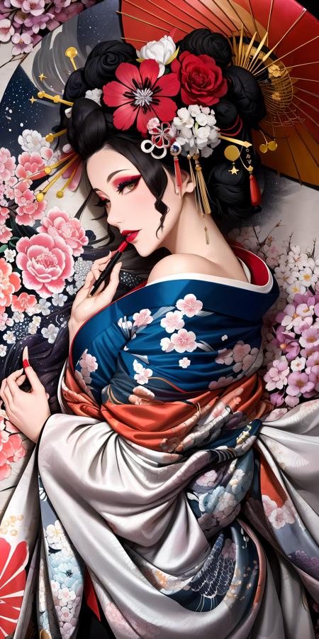 Oiran - AI LoRA model on PixAI