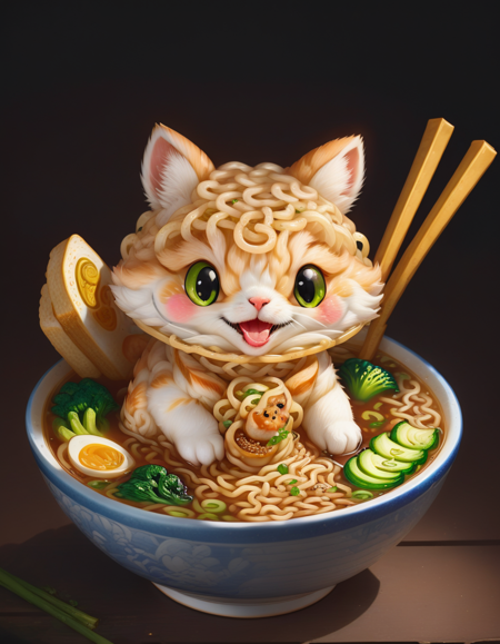 SDXL Food Pets - AI Modelのカバー画像