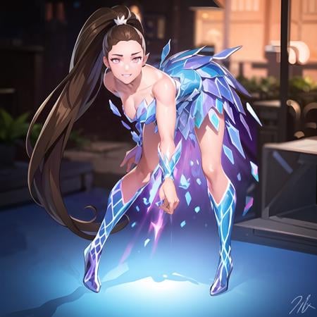 Ariana Grande (Fortnite) godess skin - AI LoRA model on PixAI