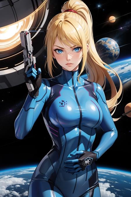 Samus Aran (Metroid) LoRA - AI Model cover image
