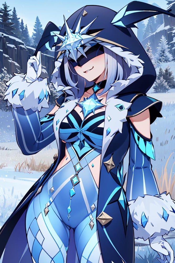 Ice Cicin (Genshin Impact) - AI Model 커버 이미지
