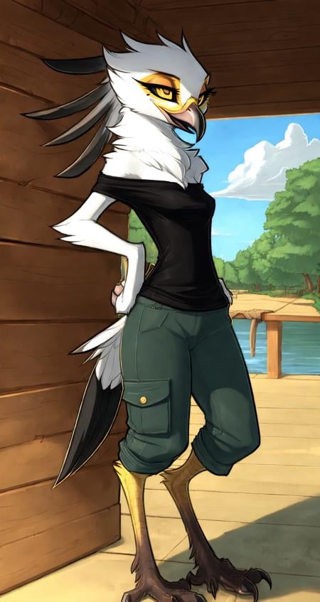Secretary Bird - AI Model 커버 이미지