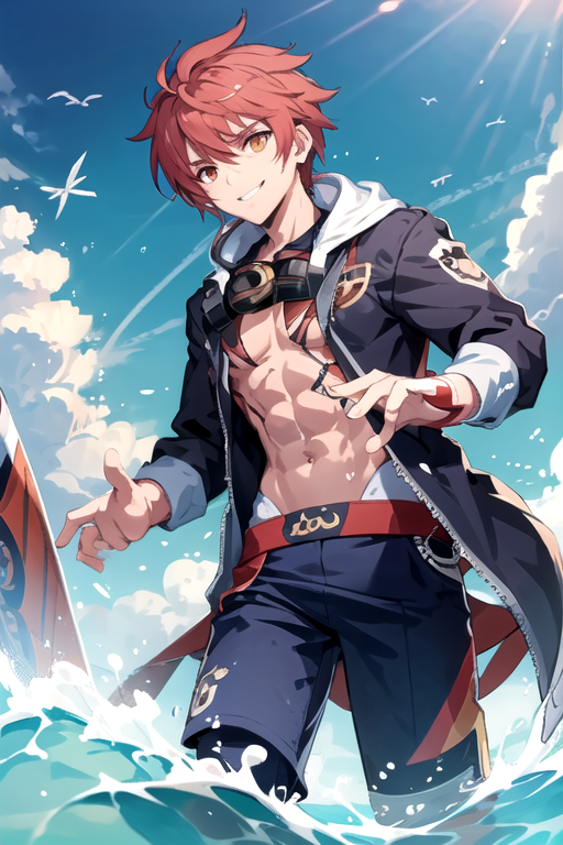 Jin Kaien (Grand Chase) - AI LoRA model on PixAI