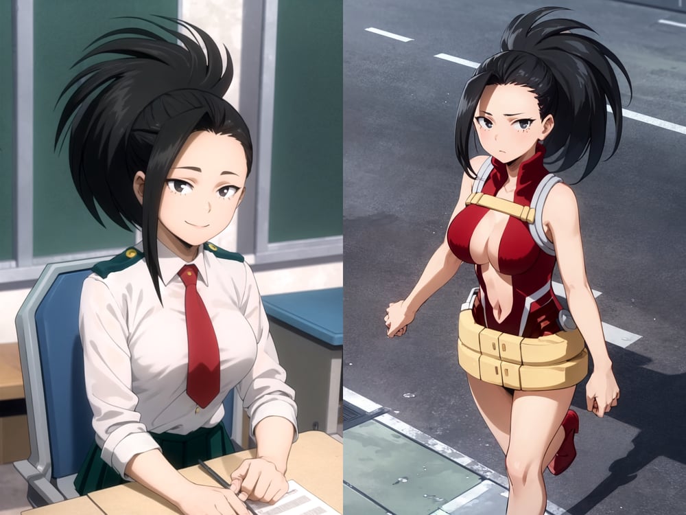 Momo Yaoyorozu - My Hero Academia - Character LORA - AI Model cover image