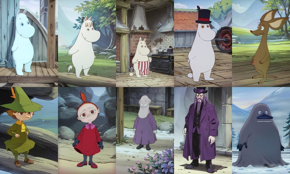 Moomin - LORA - AI Model cover image
