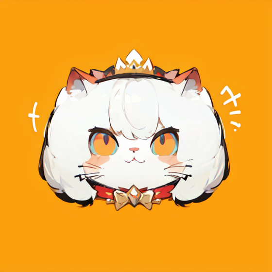 AI art "Cat Discord profile"