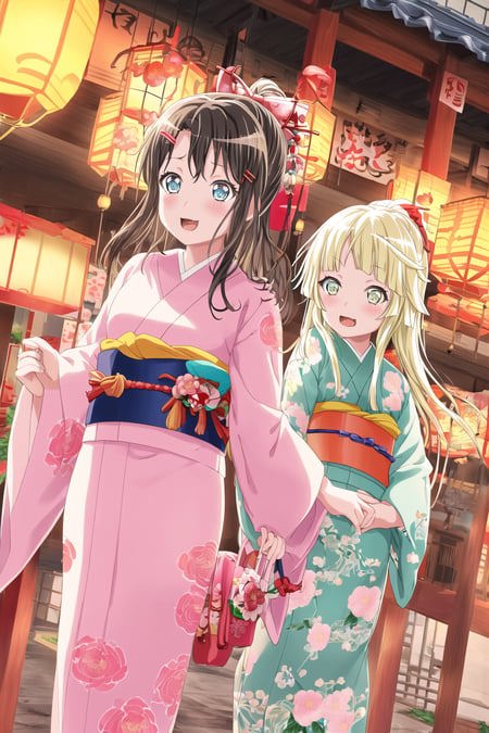 BanG Dream! Girls Band Party! (style, 30+ characters) - AI Model cover image