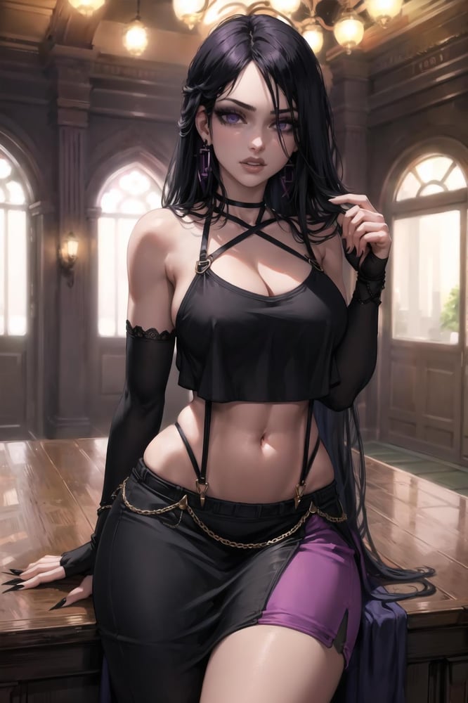 Goth Girl - AI Model cover image
