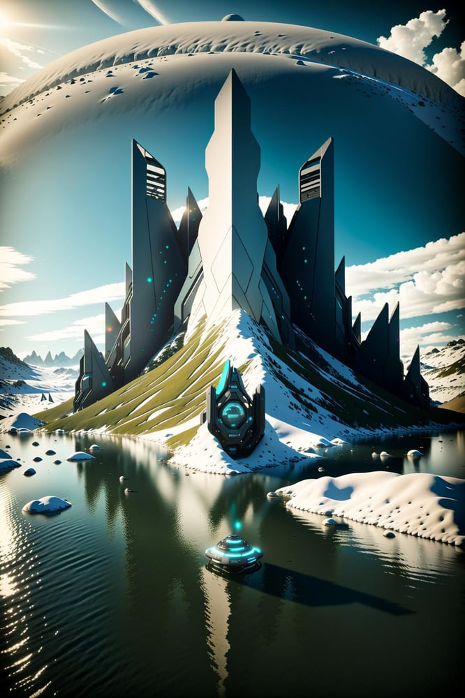 Sci-fi Backgrounds EP2 - AI Model cover image