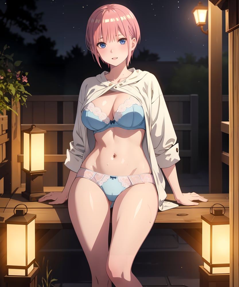 AI art "Nakano Ichika💦" for keywords Masterpiece, best quality, ichika 