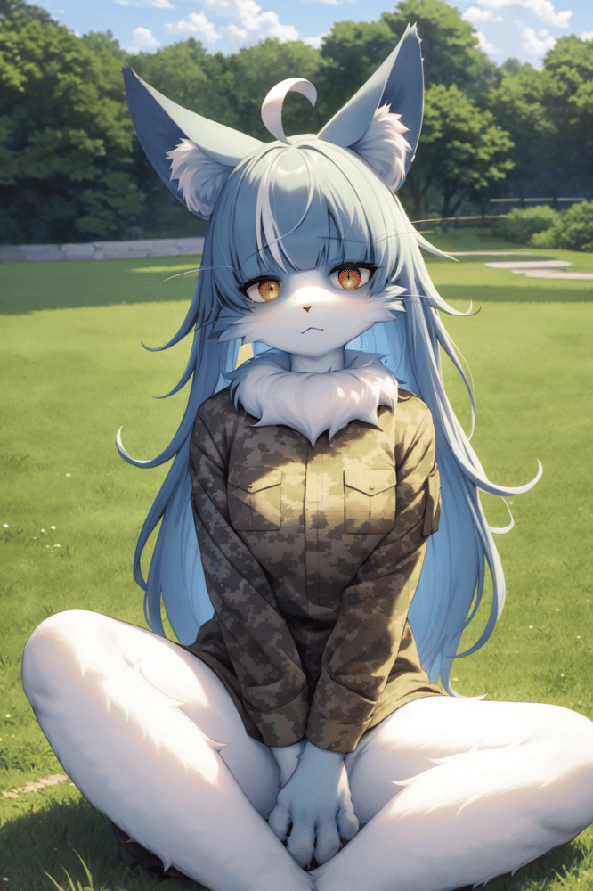 Omaneko - JASDF Omaezaki Sub Base - Character LORA - AI Model cover image