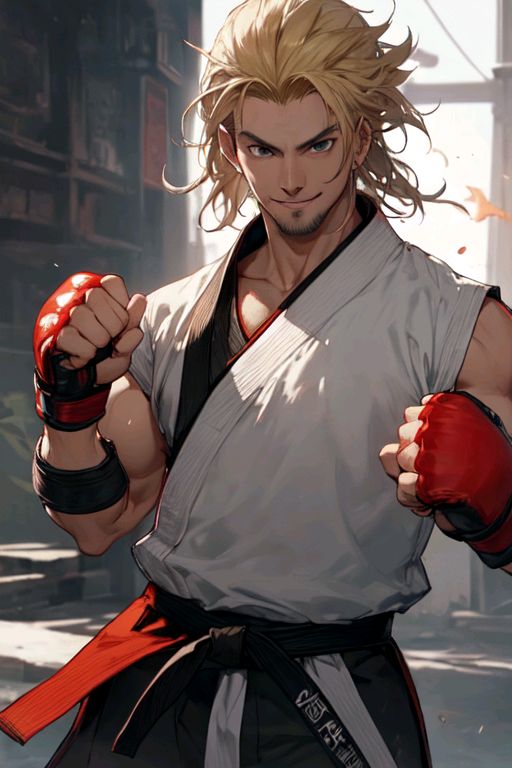 AI art "Young Paul Phoenix"