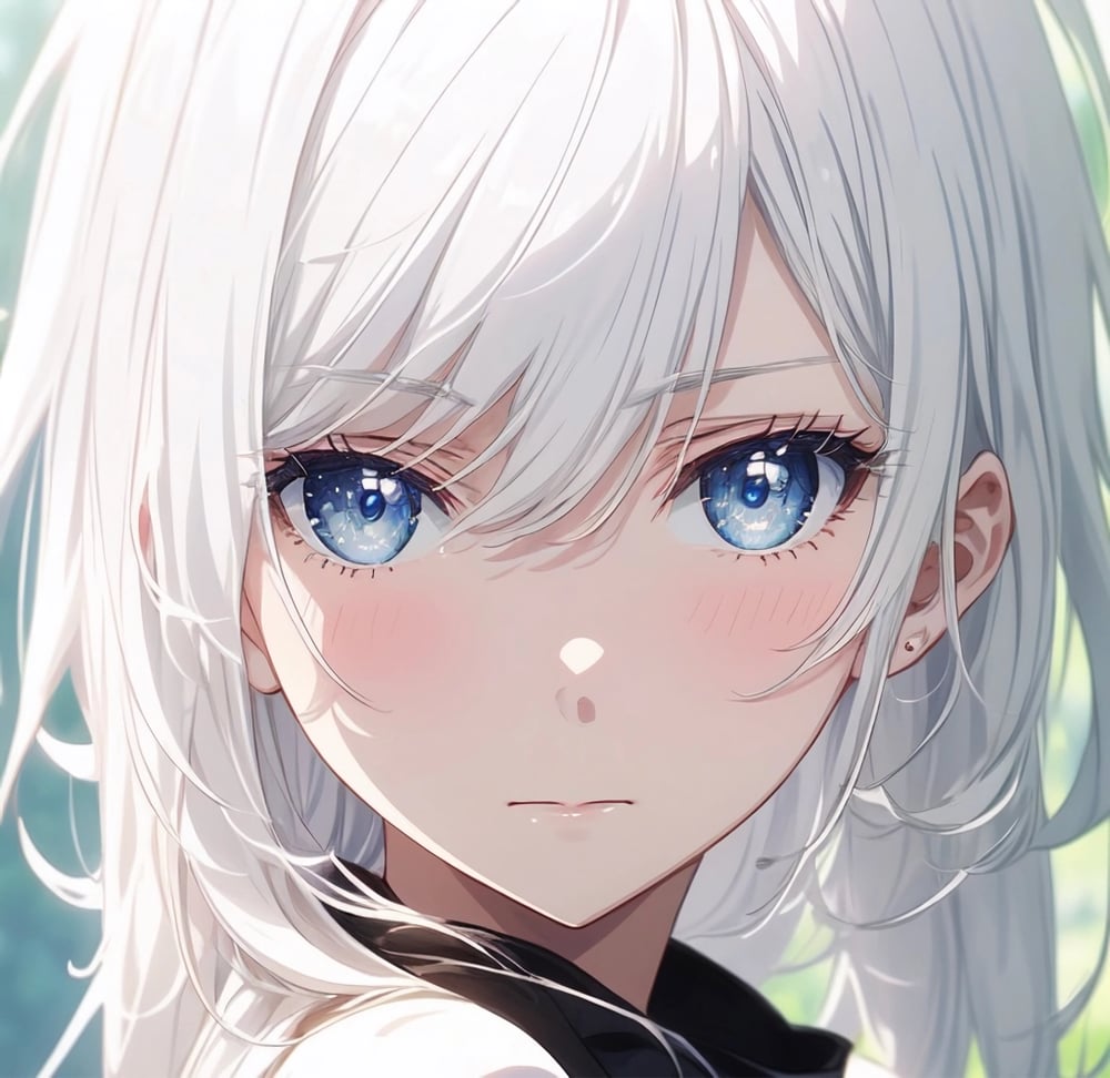 AI art "girl" generated with kawaii girl 