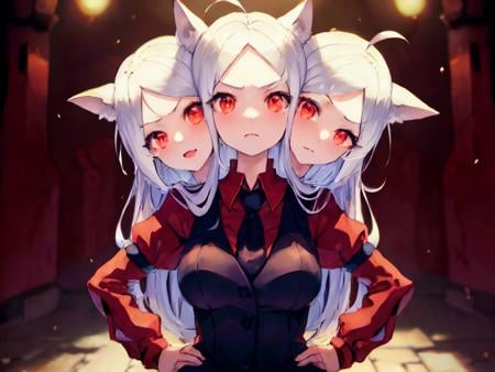 [Abnormal body lora] Conjoined triplets - AI Model cover image
