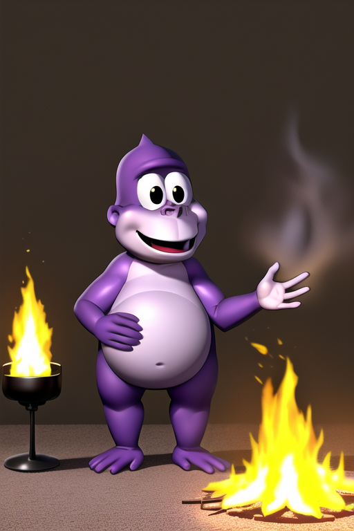 AI Art LoRA Model Bonzi Buddy PixAI