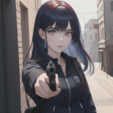 aiming at viewer - AI Model 커버 이미지