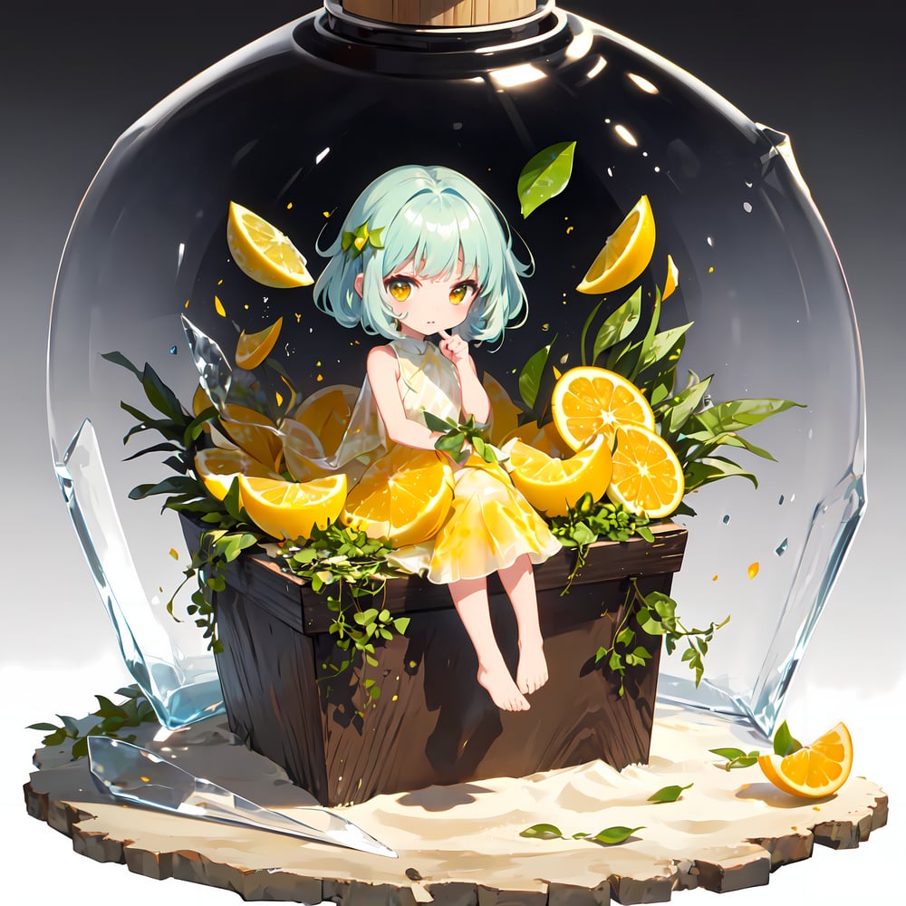 AI art "Cyan" for keywords Masterpiece, best quality, extremely detailed