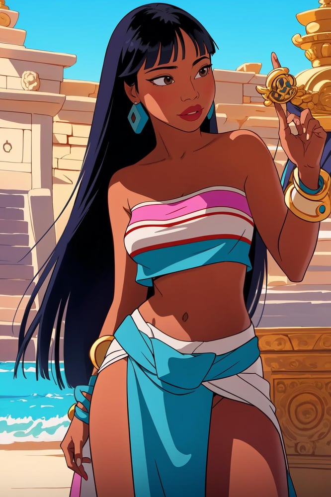 Chel - The Road to El Dorado | Character Lora V1 - AI Model cover image