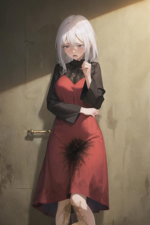 Peeing pants and other clothes v2.0. (Illustrated styles only) - AI Model cover image