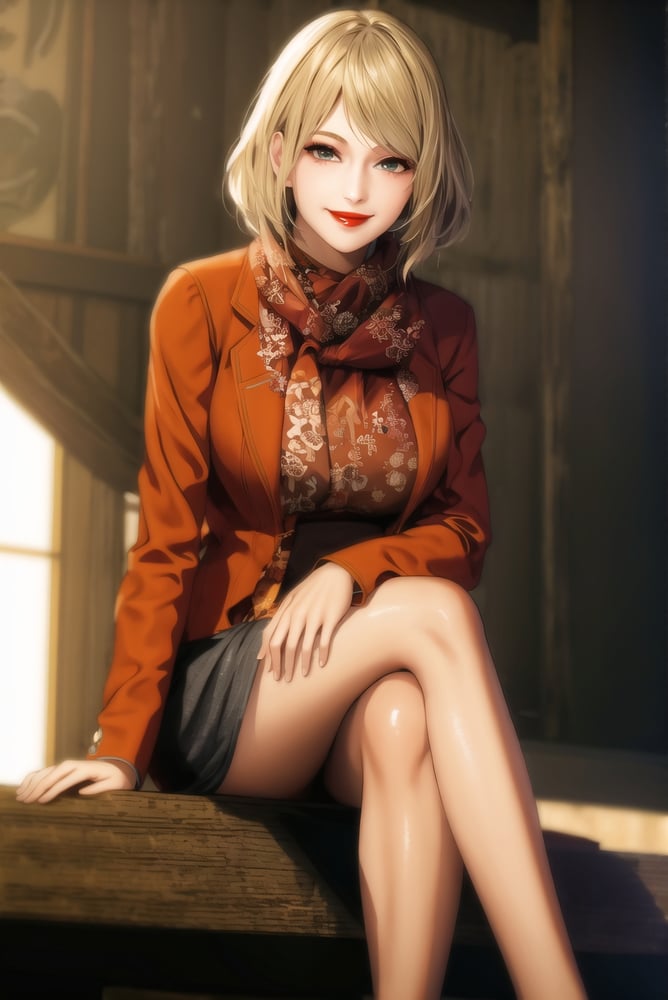 Ashley Graham - RE4 Remake - AI LoRA model on PixAI