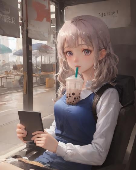 Hands-free Bubble Tea challenge - AI Model cover image