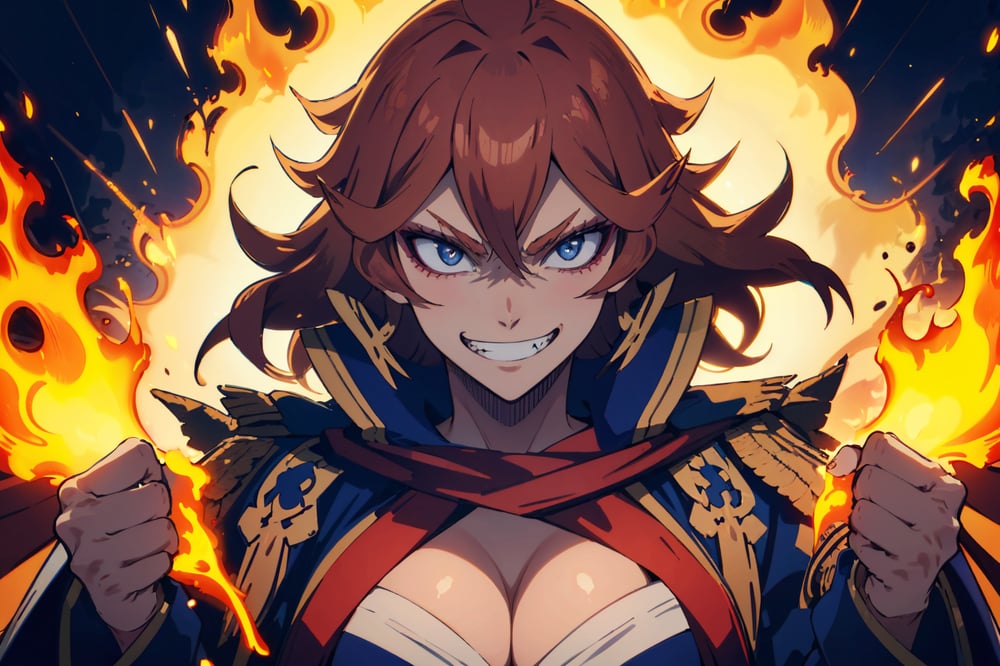 AI art "Mereoleona Vermillion 🔥"