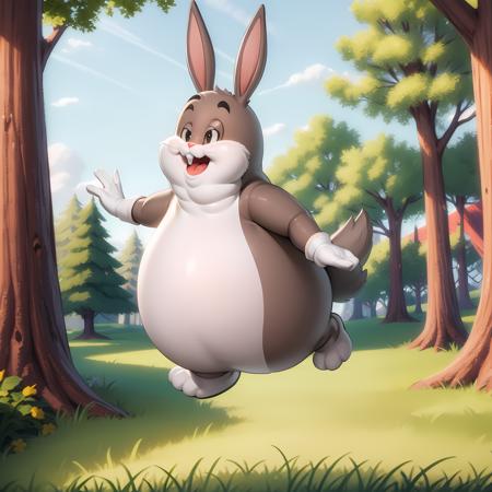 AI Art LoRA Model: Big Chungus, Fat Bugs Bunny Meme character LoRA V1.0