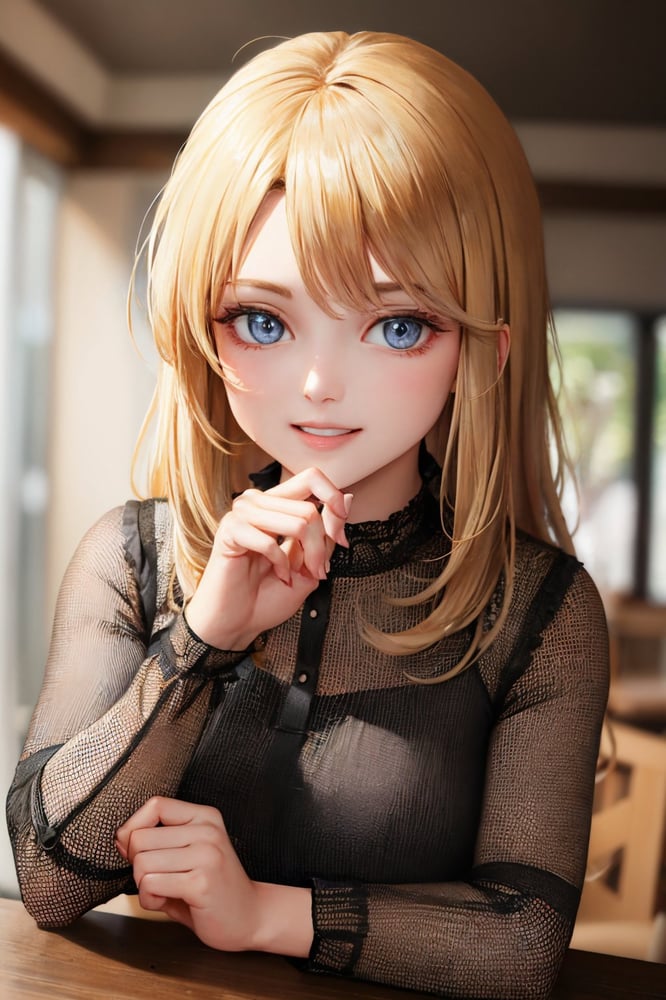 Hand on Own Chin | Pose - AI Model cover image