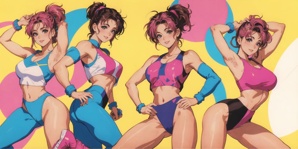  Delorean-80s-aerobics - v3.0 - AI Model 커버 이미지